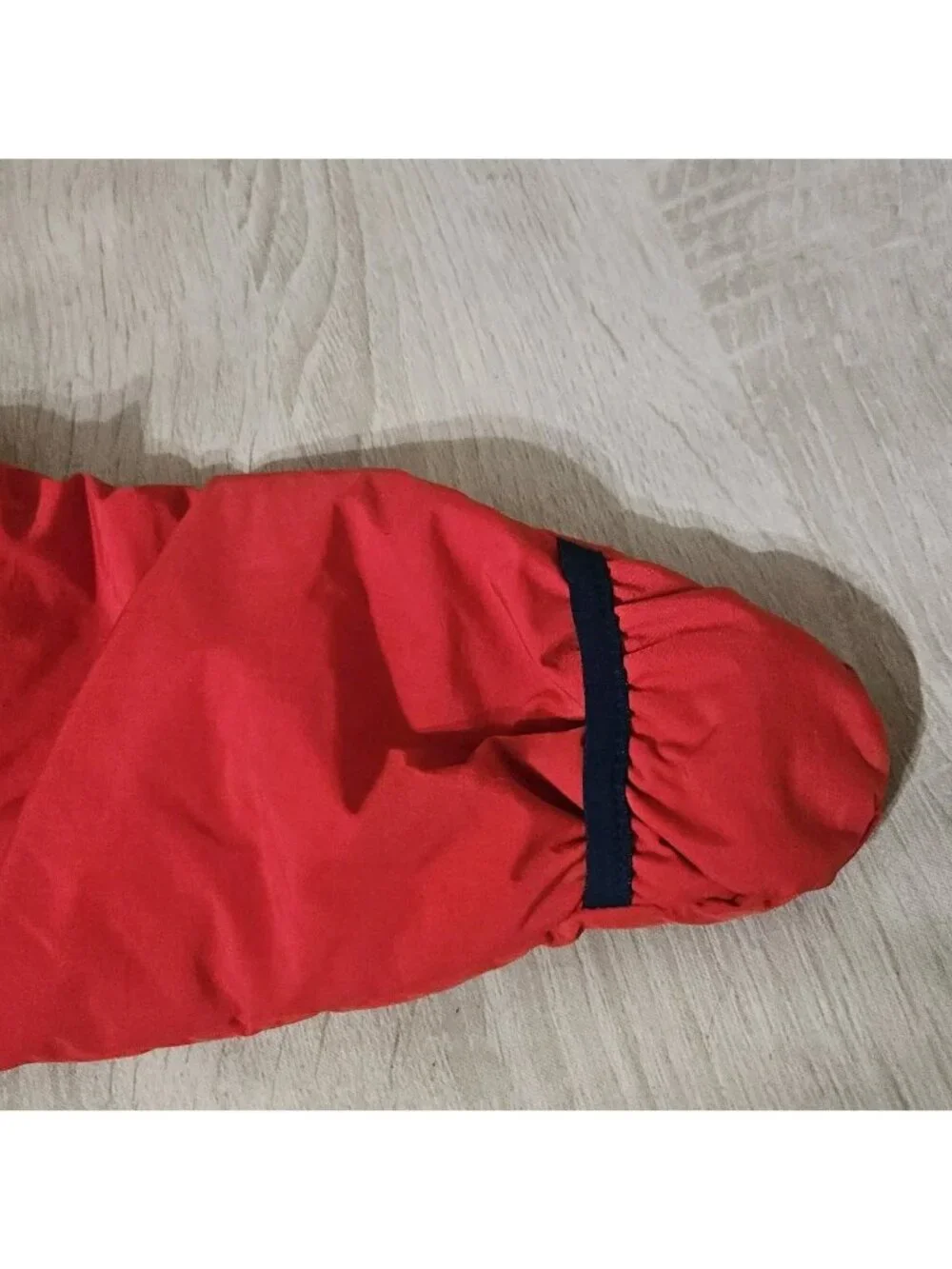 Vintage Ll Bean Baby Size 12-18 Months Snowsuit Red Embroidered Penguin Retro